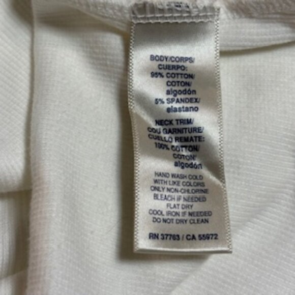 Rafaella Studio Woman's white sweater with cable knit around neckline - Picture 3 of 6